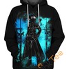 Sword Art Online Kirito Two Swords Storm Hoodie 3D All Over Print Gift
