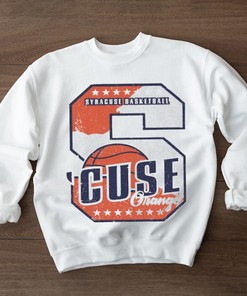 Syracuse Orange Basketball Logo Mask Shirt - Stylish Syracuse University Apparel
