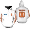 Syracuse Orange Bomber Personalized 3D Hoodie - Ncaa Fans