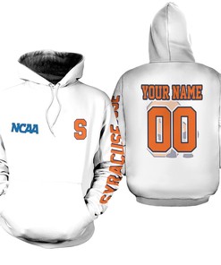 Syracuse Orange Bomber Personalized 3D Hoodie - Ncaa Fans