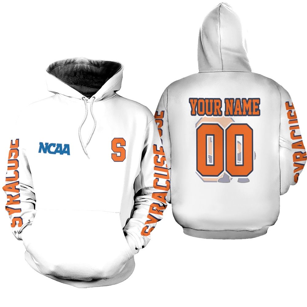 Syracuse Orange Bomber Personalized 3D Hoodie - Ncaa Fans