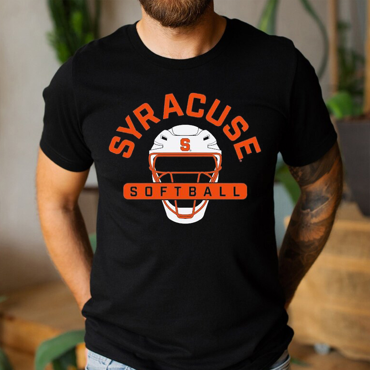 Syracuse Orange Catcher Softball Shirt - A Must-Have for Syracuse Basketball Fans