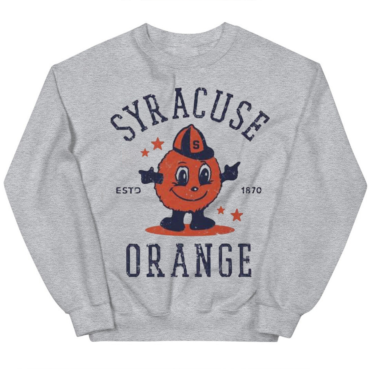 Syracuse Orange Mascot Shirt - Vintage Syracuse University Apparel for Fans