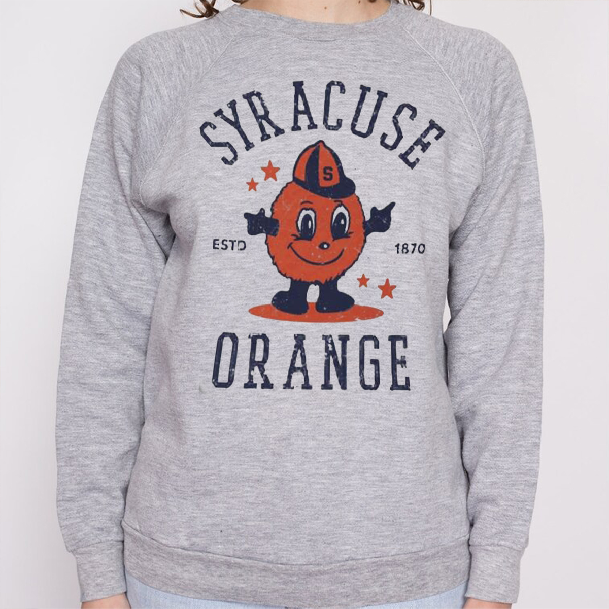 Syracuse Orange Mascot Shirt - Vintage Syracuse University Apparel for Fans