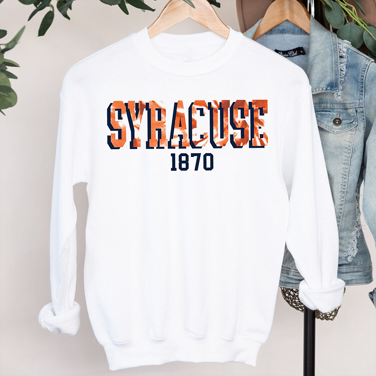 Syracuse Orange No Time to Tie Dye T-Shirt - Trendy Syracuse University Apparel