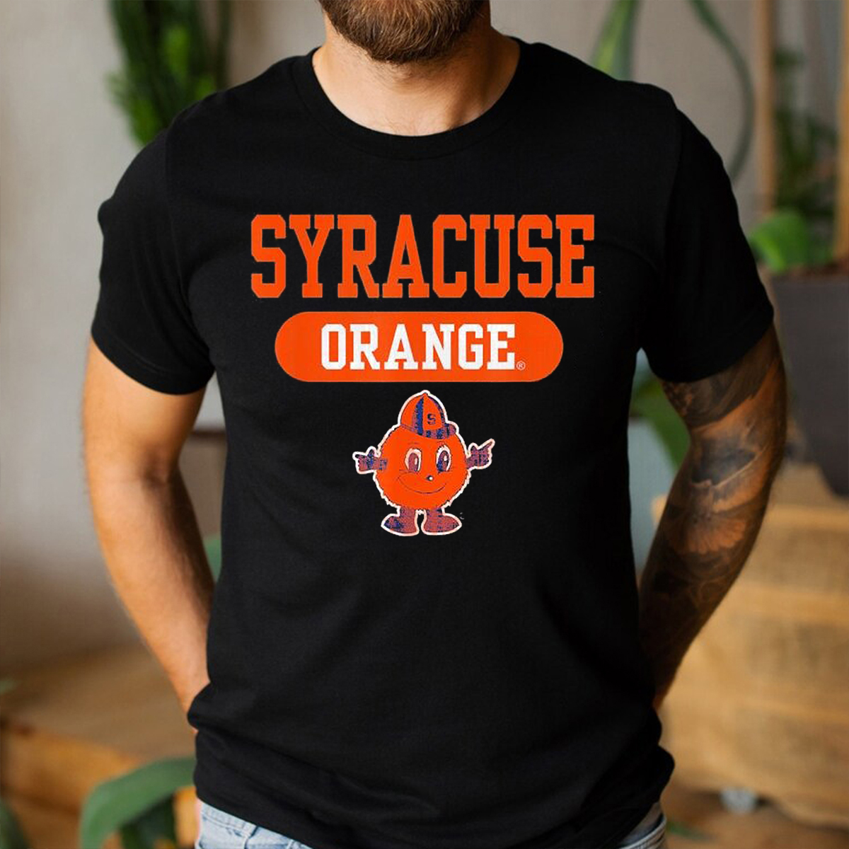 Syracuse Orange Otto Mascot T-Shirts - Perfect for Syracuse Basketball Fans