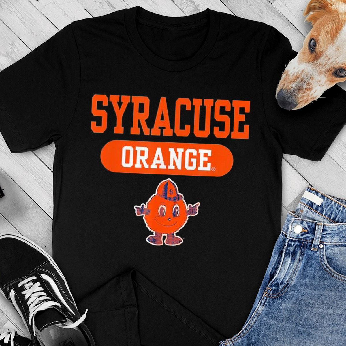 Syracuse Orange Otto Mascot T-Shirts - Perfect for Syracuse Basketball Fans
