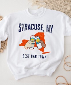 Syracuse Orange Syracuse NY Best Bar Town 2023 Shirt - Celebrate Syracuse Orange's Success