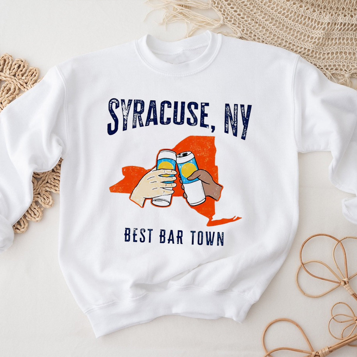 Syracuse Orange Syracuse NY Best Bar Town 2023 Shirt - Celebrate Syracuse Orange's Success