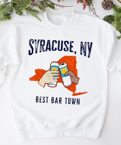 Syracuse Orange Syracuse NY Best Bar Town 2023 Shirt - Celebrate Syracuse Orange's Success