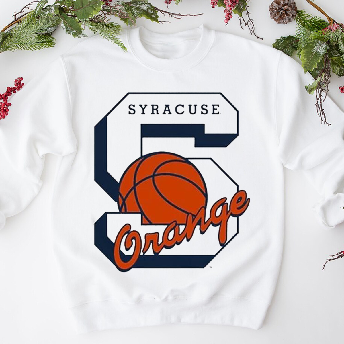 Syracuse Orange Vintage Basketball 2023 T-Shirt - Retro Syracuse University Apparel