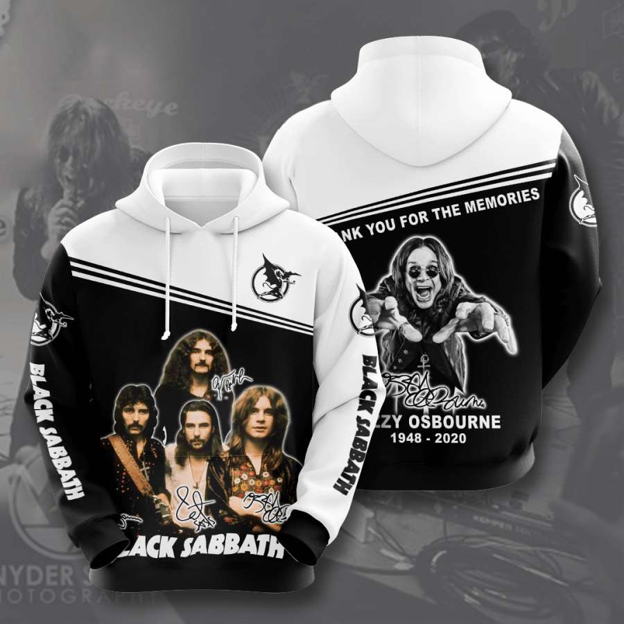 Take It To The Stage With The Black Sabbath Custom 3D Hoodie