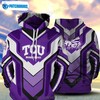 Tcu Horned Frogs Football 3D Hoodie - Tcu Football Gift Ideas