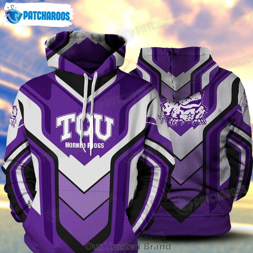 Tcu Horned Frogs Football 3D Hoodie - Tcu Football Gift Ideas