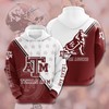 Texas A&M Aggies Custom All Over Print Hoodie 3D - Custom All Over Print Hoodie 
