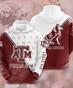 Texas A&M Aggies Custom All Over Print Hoodie 3D - Custom All Over Print Hoodie