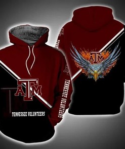 Texas A&M Aggies Fire Eagle 3D Hoodie Texas A&M Aggies Christmas Gifts - Men'S 3D Graphic Hoodies