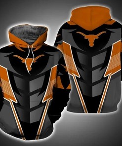 Texas Longhorns Armor Football 3D Hoodie Texas Longhorns Gift Ideas For Him - Men'S Personalized 3D Hoodie