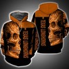Texas Longhorns Skull Art 3D Hoodie Ncaa Cheer Gifts - 3D Graphic Hoodies