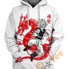 The Avatar Red Aang In All Over Print Hoodie 3D