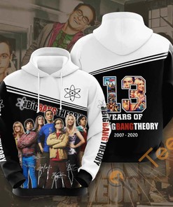 The Big Bang Theory 3D Hoodie With Unique Graphics