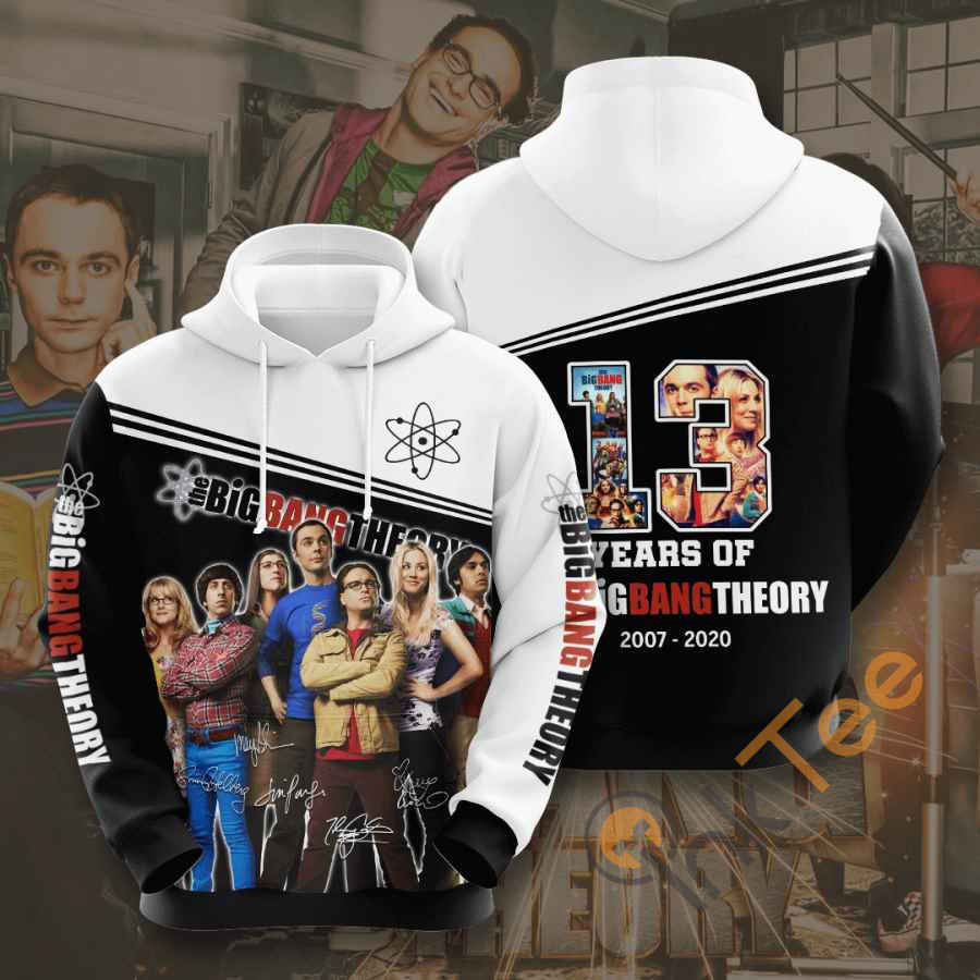 The Big Bang Theory 3D Hoodie With Unique Graphics
