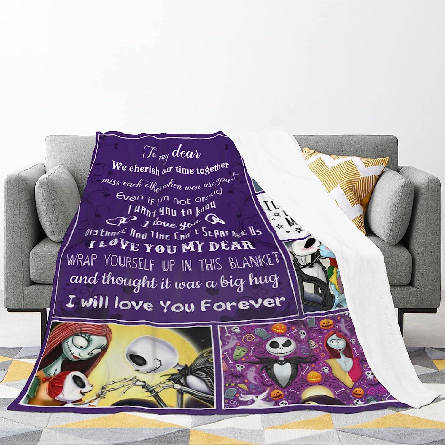 The Christmas Blanket Throw - Soft Blanket for Bed, Couch, and Chair