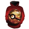 The Classic Red Riding Hood And Wolf Printed Hoodie 3D