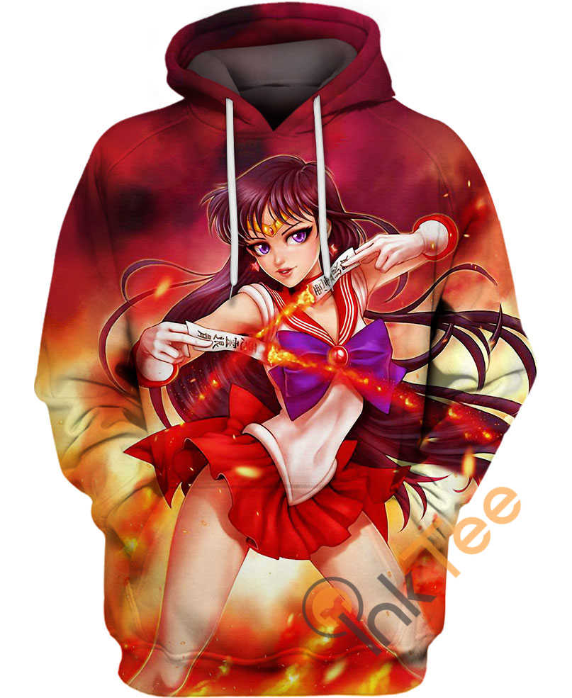 The Cute And Moe Reimu Hakurei Anime Girl In All Over Print Hoodie 3D