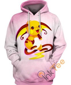 The Cute Raichu Kid In All Over Print Hoodie 3D
