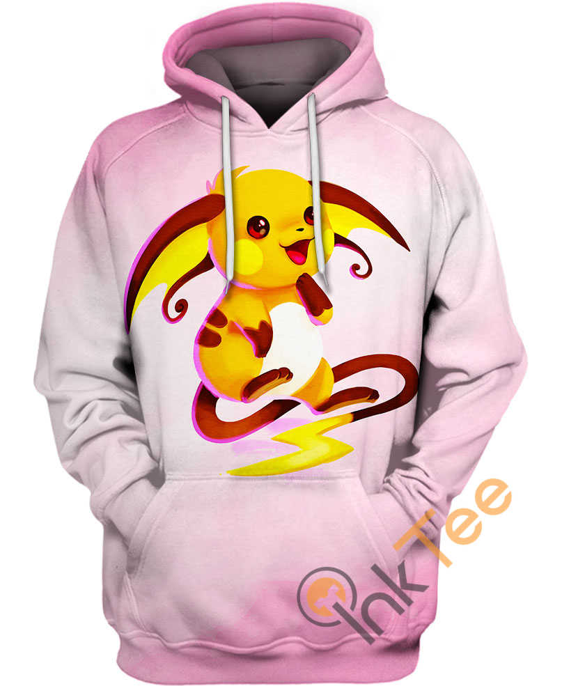 The Cute Raichu Kid In All Over Print Hoodie 3D
