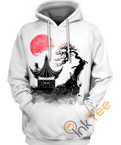 The Mad And Sinister Red Uchiha Madara In All Over Print Hoodie 3D