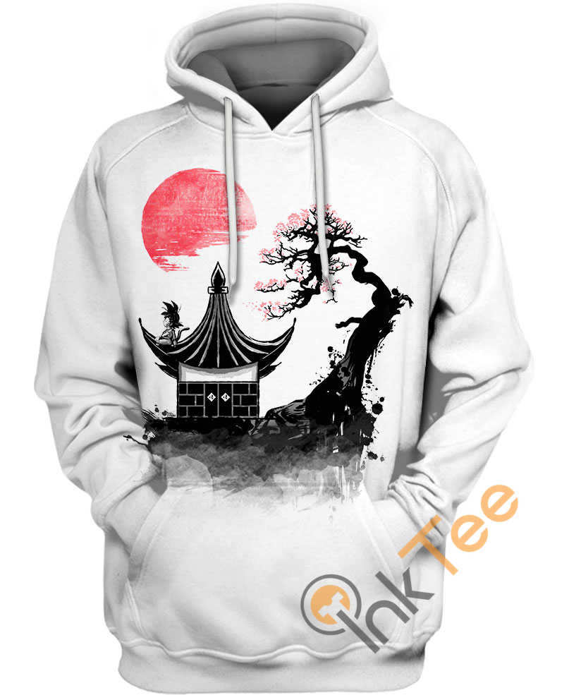The Mad And Sinister Red Uchiha Madara In All Over Print Hoodie 3D