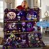 The Nightmare Before Christmas Blanket - Jack Skellington and Sally Love Quilt Gift