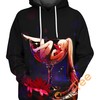 The Powerful Red Gyarados In Custom All Over Print Hoodie 3D