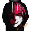 The Powerful Rei Of Evangelion In Blue All Over Print Hoodie 3D