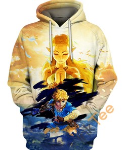 The Princess Of Hyrule, Zelda In All Over Print Hoodie 3D