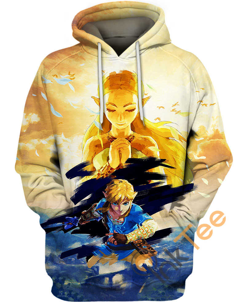 The Princess Of Hyrule, Zelda In All Over Print Hoodie 3D