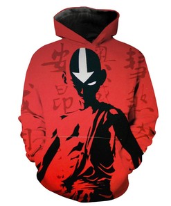 The Red Battle Hoodie With All Over Print 3D