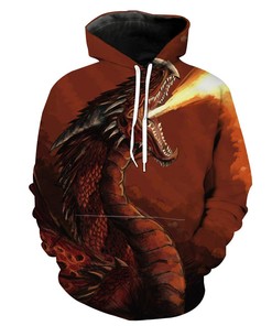 The Red Flavor Ahegao Hoodie With All Over Print 3D