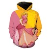 The Royal Peach And Mario'S Adventure All Over Print Hoodie 3D