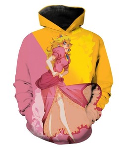 The Royal Peach And Mario'S Adventure All Over Print Hoodie 3D