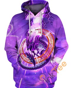 The Ultimate Magic Showdown - The Blue Eyes Dark Magician Dragon 3D Hoodie