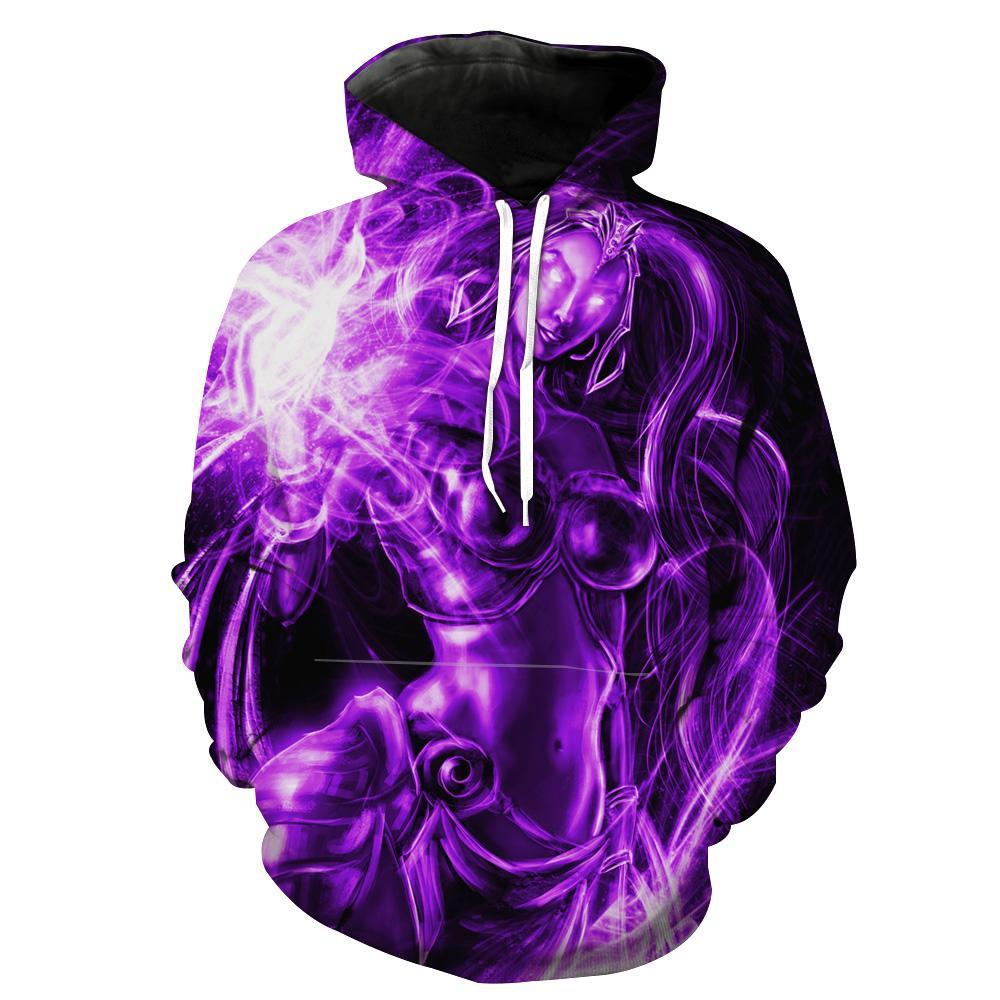 The Viola Master Liliana In Magic The Gathering All Over Print 3D Hoodie
