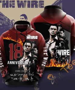 The Wire Inspired All Over Print 3D Hoodie For Fans