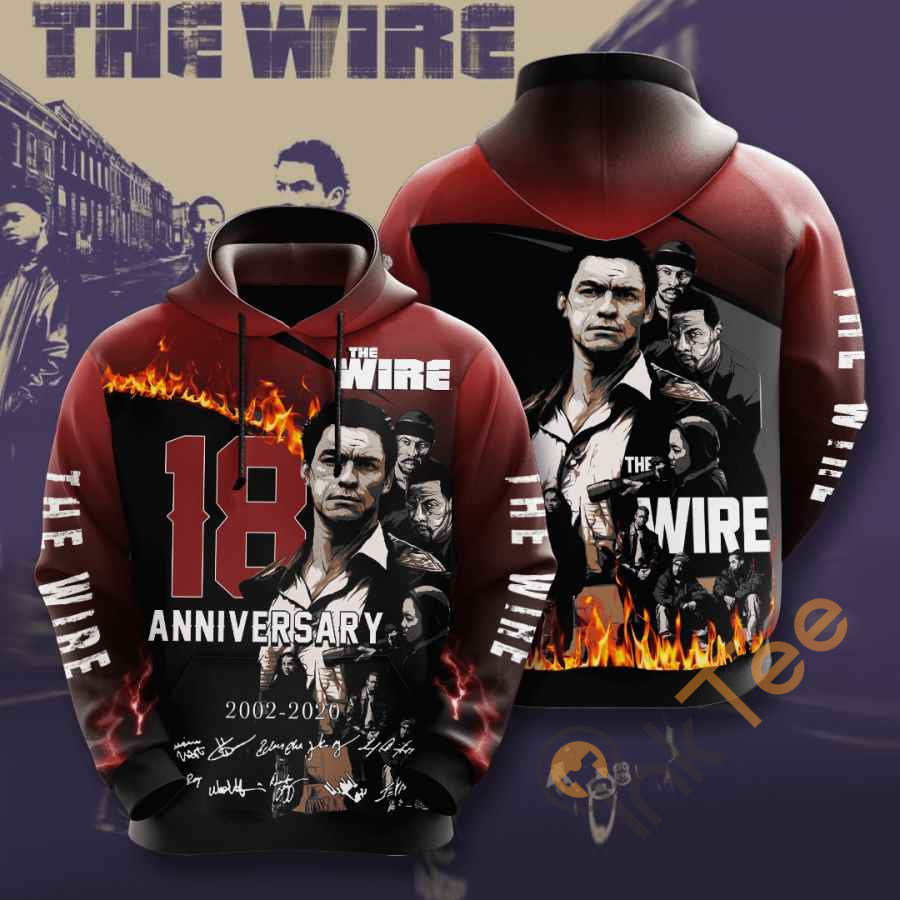 The Wire Inspired All Over Print 3D Hoodie For Fans