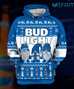 Three Nordic Gnomes Bud Light 3D Hoodie - 3D Graphic Hoodies
