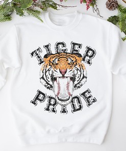 Tiger Baseball Shirt for School Spirit and Team Pride - LSU Shirts