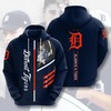 Tigers Baseball Custom All Over Print 3D Hoodie - Perfect For Fans