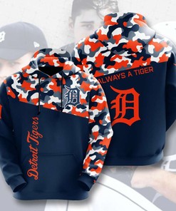 Tigers Baseball Custom Sport Hoodie All Over Print 3D - Perfect Fan Apparel